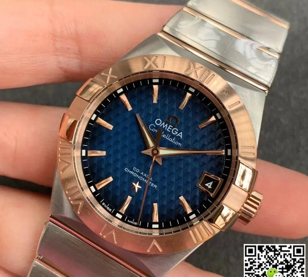 Omega Constellation 123.20.38.21.03.001 VS Factory 1:1 Best Edition Replica Watch Titanium Case